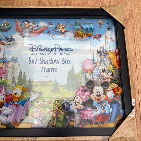 Disney Park Storybook Character 5x7 Shadowbox Colorful Photo Frame Duffy Mickey - Picture 4 of 6